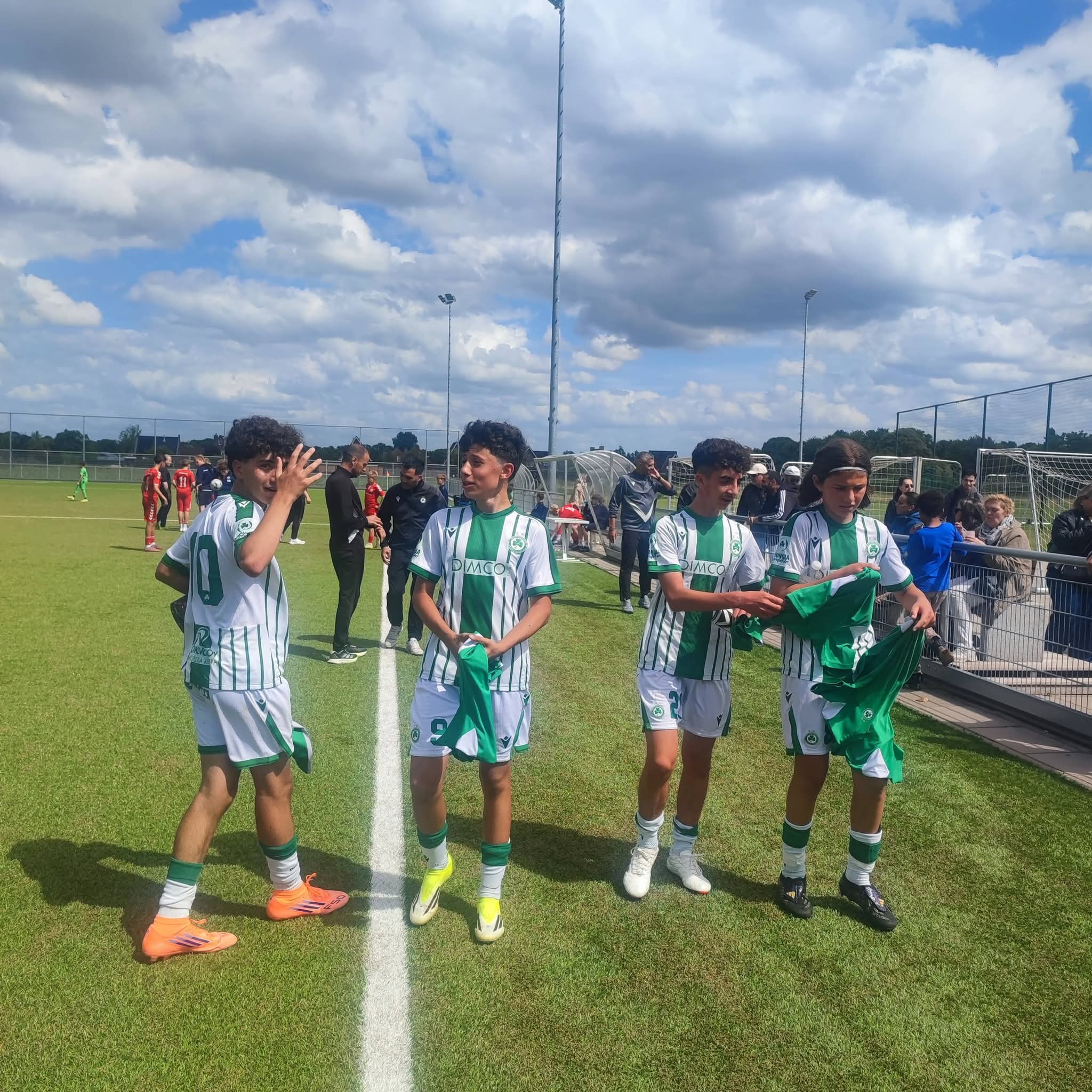 U-13: Kέρδισε την Ντόρτμουντ και έφτασε τους 7 βαθμούς στο τουρνουά της Ολλανδίας